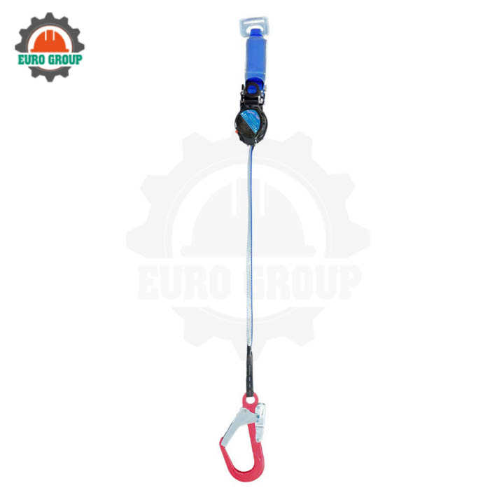 H5 - Hộp thu tự động 1 móc nhôm giảm xóc xanh 2000kg