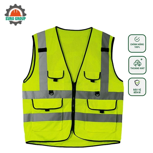 Áo phản quang lưới X7 No16 Áo phản quang lưới X7 No16