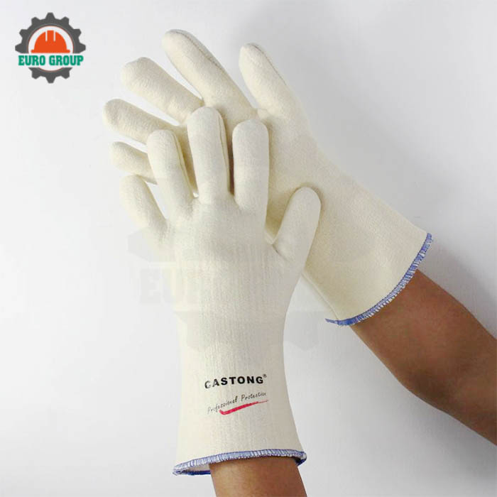 Găng Tay Chịu Nhiệt Castong 300 Độ C Màu Trắng NFFF35-33 Găng Tay Chịu Nhiệt Castong 300 Độ C Màu Trắng NFFF35-33