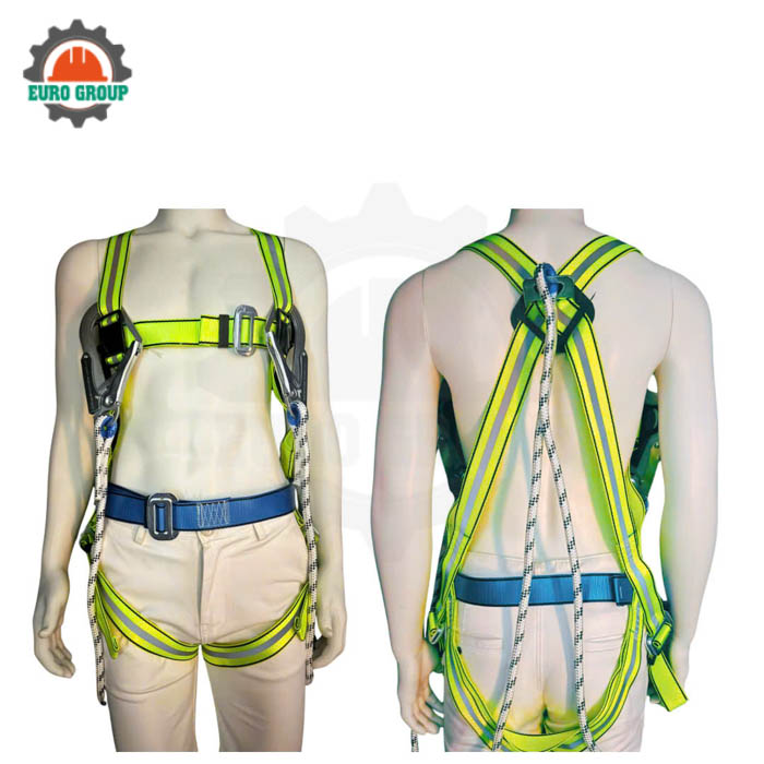 Dây đai toàn thân P16 2 móc sắt dây thừng liền thân Dây đai toàn thân P16 2 móc sắt dây thừng liền thân