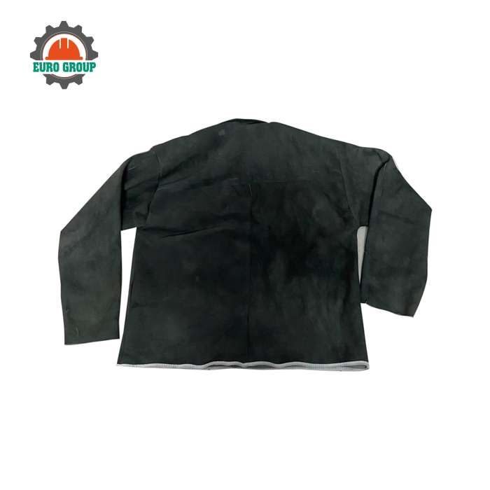 Quần Áo Da Hàn Đen Chống Tia Lửa, Chống Nhiệt Và Chống Mài Mòn Quần Áo Da Hàn Đen Chống Tia Lửa, Chống Nhiệt Và Chống Mài Mòn