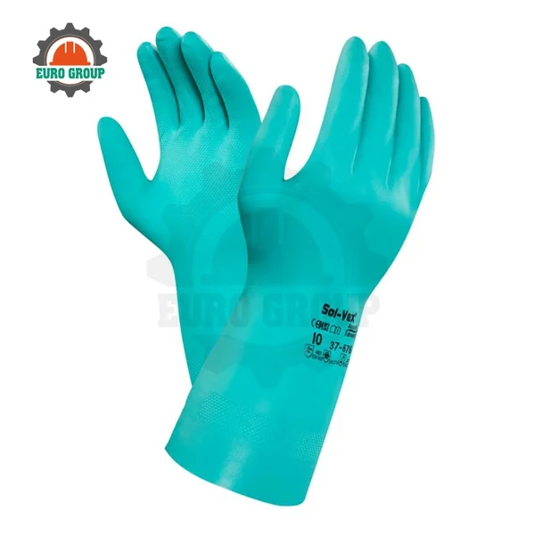 Găng Tay Chống Hóa Chất Ansell 37-676 Chống Hóa Chất, Chống Mài Mòn Găng Tay Chống Hóa Chất Ansell 37-676 Chống Hóa Chất, Chống Mài Mòn
