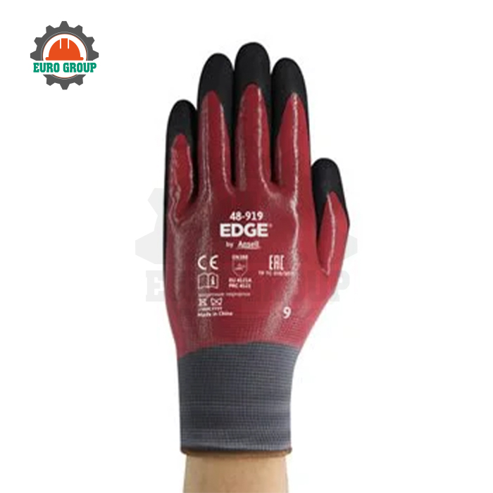 Găng Tay Chống Dầu Ansell 48-919 Chống Bám Dầu, Tăng Độ Bám Và Chống Mài Mòn Găng Tay Chống Dầu Ansell 48-919 Chống Bám Dầu, Tăng Độ Bám Và Chống Mài Mòn