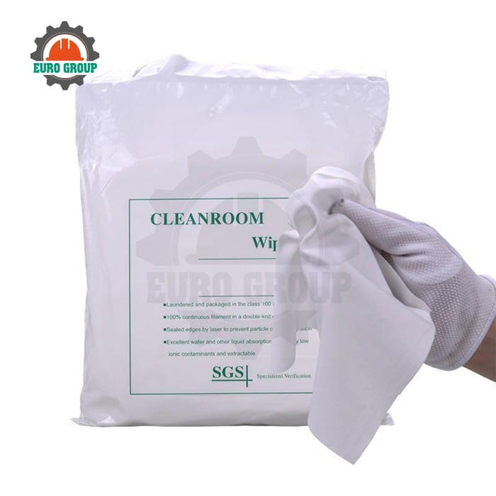 Khăn Lau Phòng Sạch 8006 Siêu Mịn, Không Xơ Vải Kích Thước 6" x 6" Khăn Lau Phòng Sạch 8006 Siêu Mịn, Không Xơ Vải Kích Thước 6" x 6"