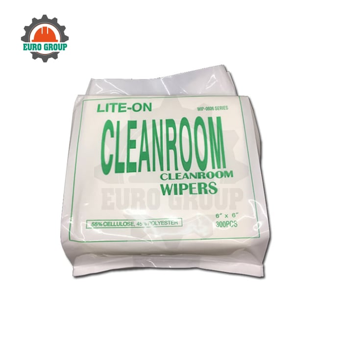 Giấy Lau Phòng Sạch 0606 Không Bụi Kích Thước 6" x 6" Giấy Lau Phòng Sạch 0606 Không Bụi Kích Thước 6" x 6"