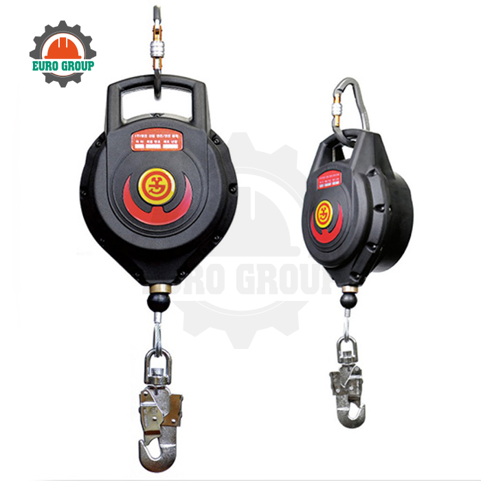 Dây Cứu Sinh Tự Co Cáp Thép Mạ Kẽm, Hộp ABS Chống Va Đập Dây Cứu Sinh Tự Co Cáp Thép Mạ Kẽm, Hộp ABS Chống Va Đập