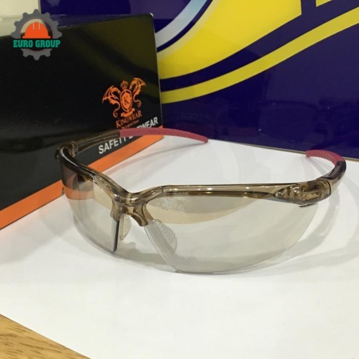 Kính Bảo Hộ Kingwear KY733 Chống Tia UV Phủ Bóng, Chống Va Đập Kính Bảo Hộ Kingwear KY733 Chống Tia UV Phủ Bóng, Chống Va Đập