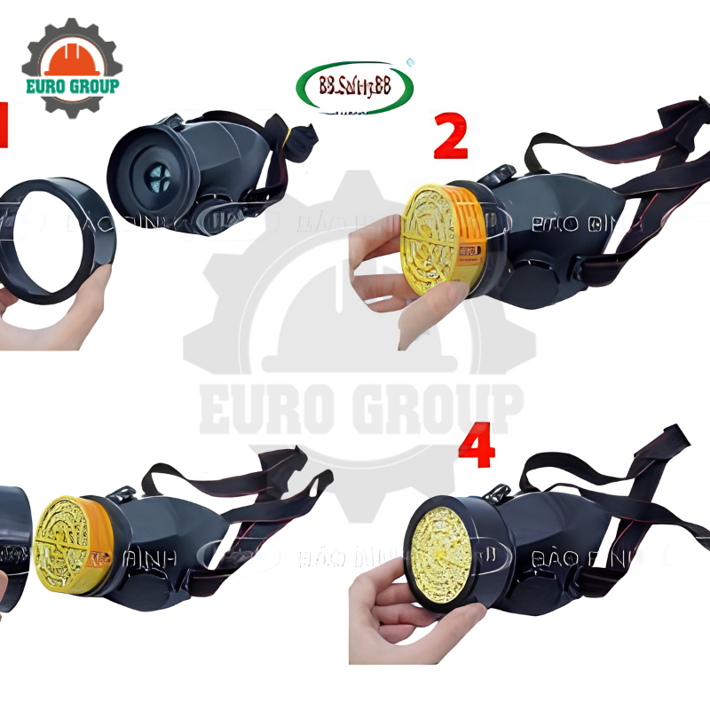 Mặt Nạ Lọc Độc 1 Lọc Green Eagle BB305 P100 Mặt Nạ Lọc Độc 1 Lọc Green Eagle BB305 P100