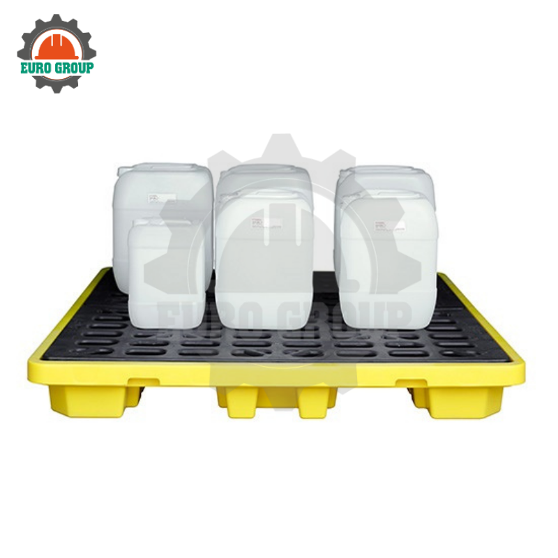 Pallet Chống Tràn SYSBEL SPP103 Thành Thấp Bằng Polyethylene Pallet Chống Tràn SYSBEL SPP103 Thành Thấp Bằng Polyethylene