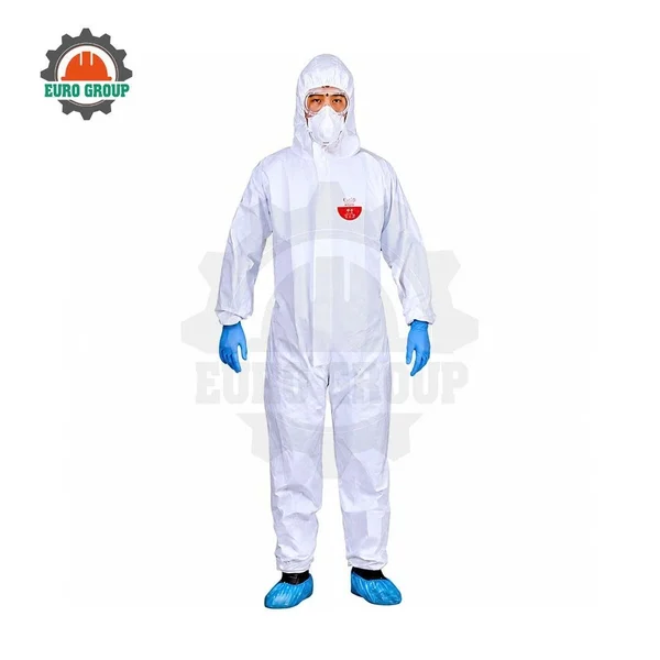 Quần Áo Bảo Hộ Chống Hóa Chất Excia T5-200 Type 5B/6B Chống Virus, Chống Tĩnh Điện CE Quần Áo Bảo Hộ Chống Hóa Chất Excia T5-200 Type 5B/6B Chống Virus, Chống Tĩnh Điện CE