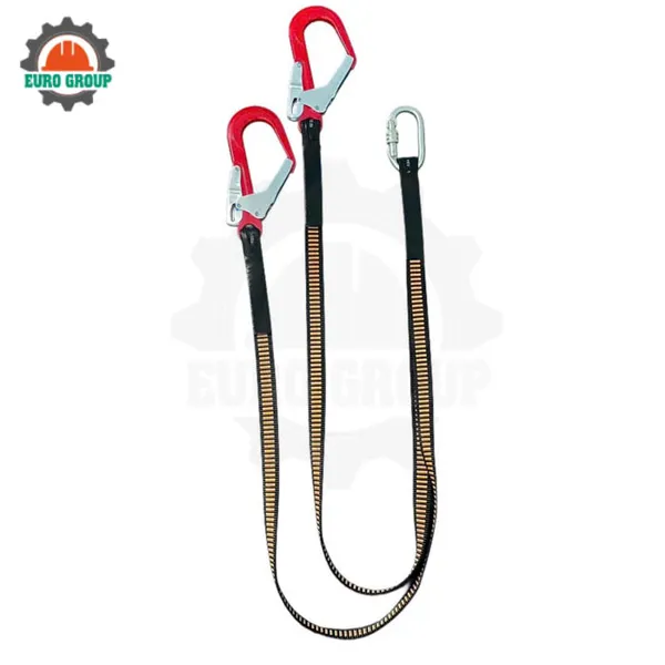 N6 - Dây bẹ sọc nâu 2 móc nhôm chịu lực cao