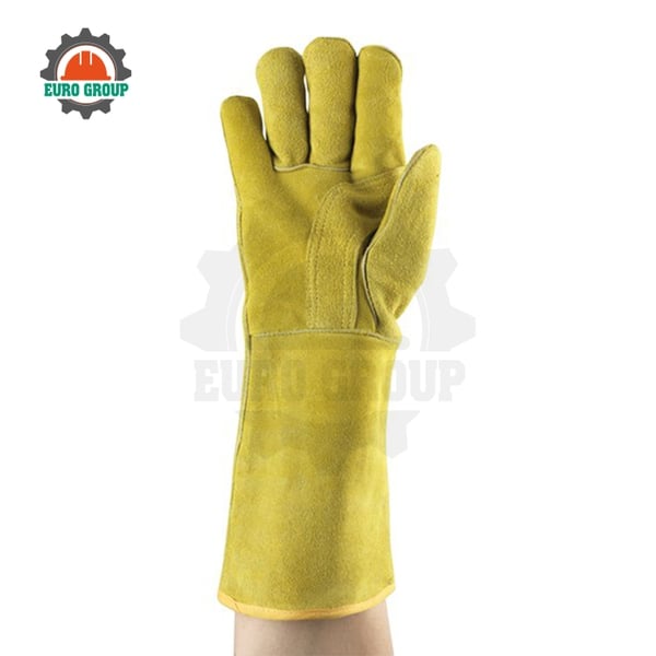 Găng Tay Da Hàn Ansell 43-216 Chịu Nhiệt 300°C, Chống Cắt Và Chống Đâm Xuyên