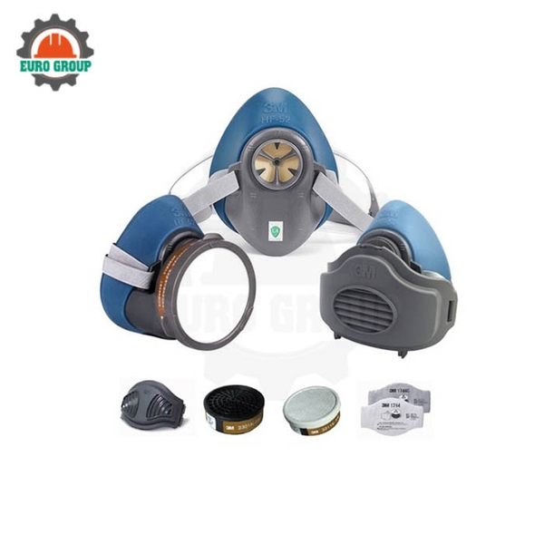 Mặt nạ phòng độc 3M HF-52 nửa mặt