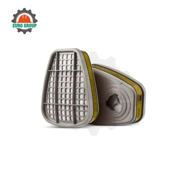 Phin Lọc 3M 6007 Lọc Hơi Thủy Ngân, Hơi Hữu Cơ Và Khí Axit