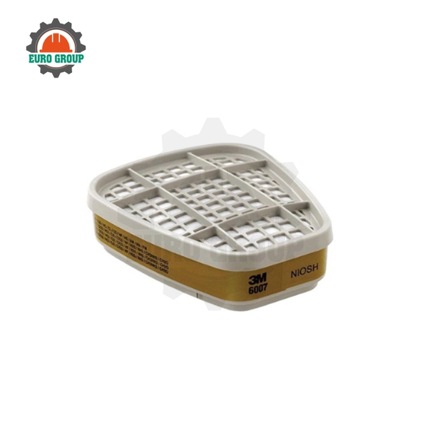 Phin Lọc 3M 6007 Lọc Hơi Thủy Ngân, Hơi Hữu Cơ Và Khí Axit