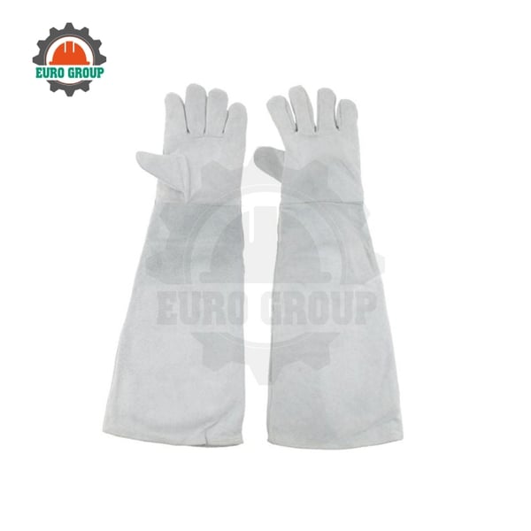 Găng Tay Da Hàn Dài 65cm Chịu Nhiệt, Chống Cháy, Chống Cắt Bảo Vệ Toàn Diện