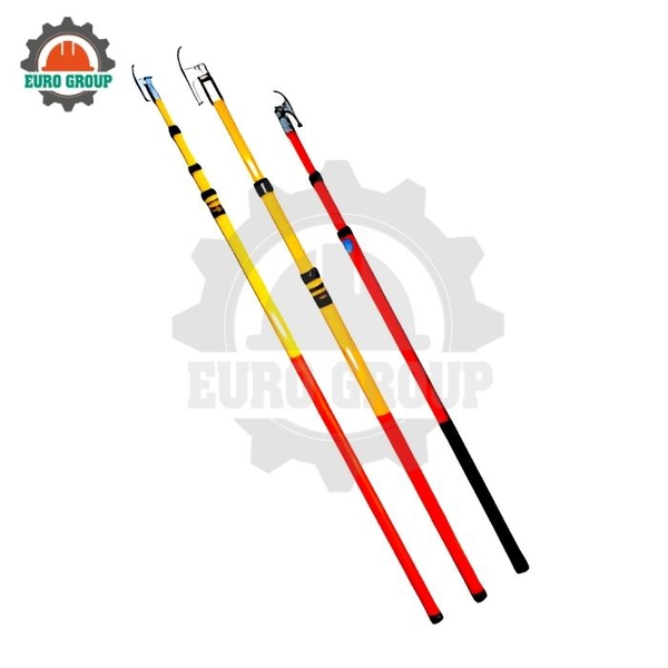 Sào Cách Điện Lồng Rút 35KV Vicadi 3 Đoạn Dài 3.600mm