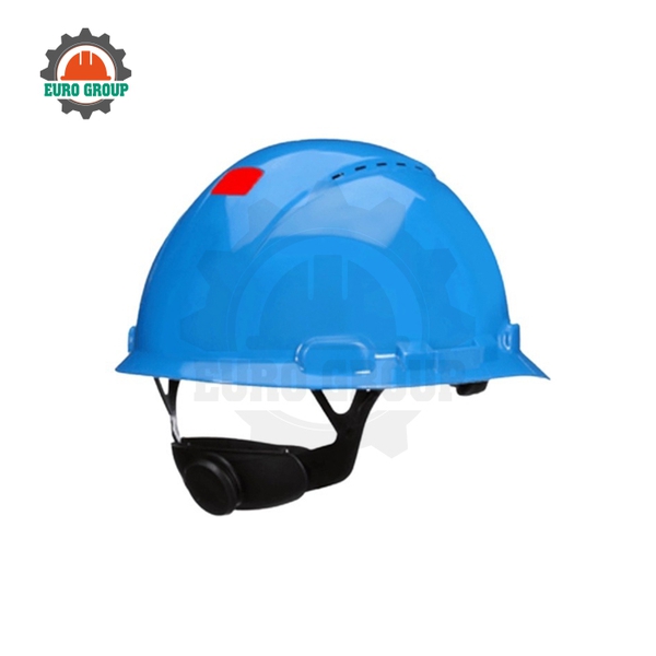 Nón Bảo Hộ 3M SecureFit H-703SFR-UV Xanh Dương Không Lỗ Thoáng Khí