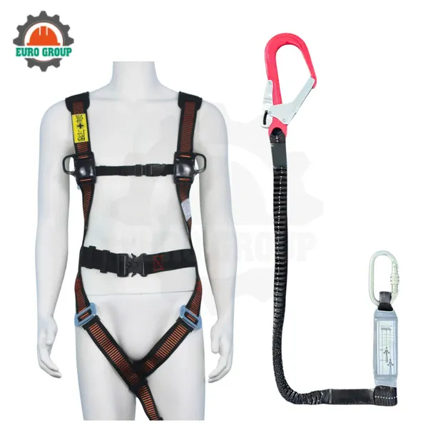 Dây đai toàn thân AB1 1 móc khóa bấm giảm xóc