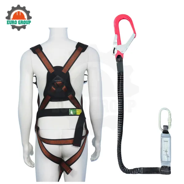 Dây đai toàn thân AB1 1 móc khóa bấm giảm xóc