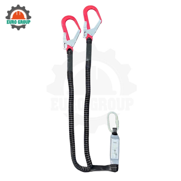 Dây đai toàn thân AB2 2 móc khóa bấm giảm xóc