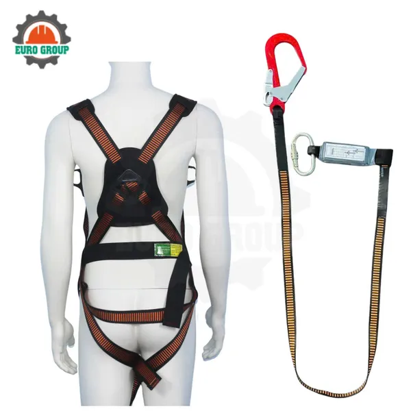 Dây đai toàn thân AB3 1 móc khóa bấm giảm xóc