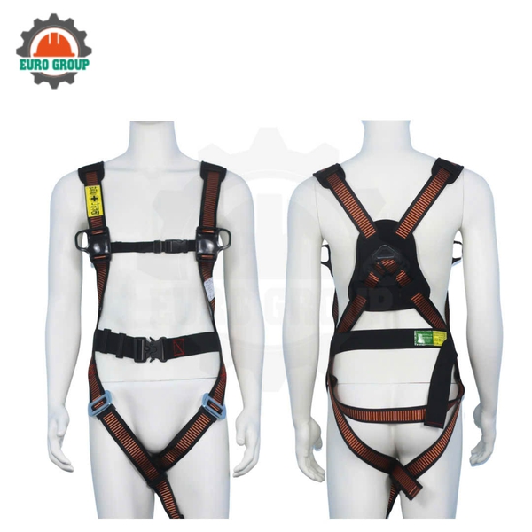 Dây đai toàn thân AB4 2 móc khóa bấm giảm xóc