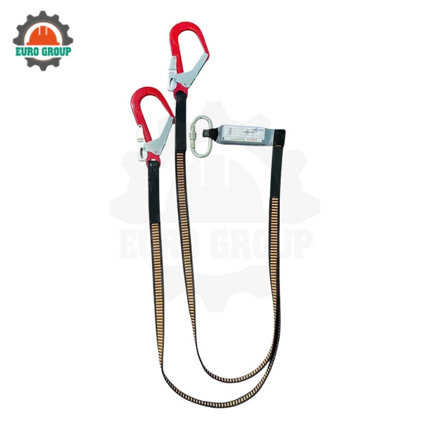 Dây đai toàn thân AB4 2 móc khóa bấm giảm xóc