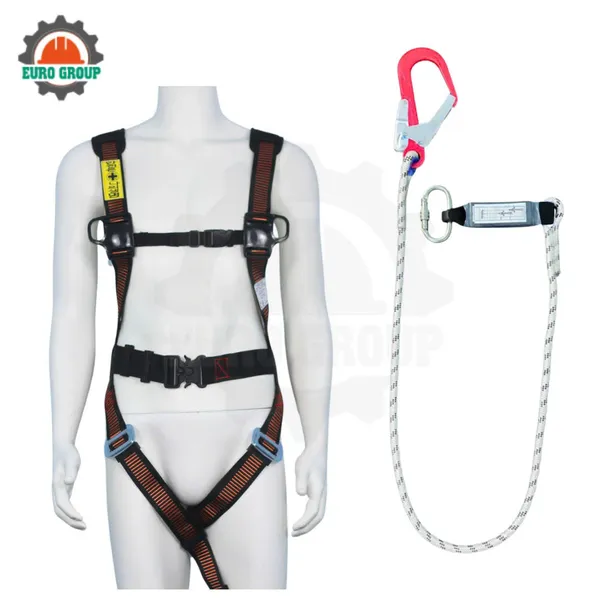 Dây đai toàn thân AB7 1 móc khóa bấm giảm xóc