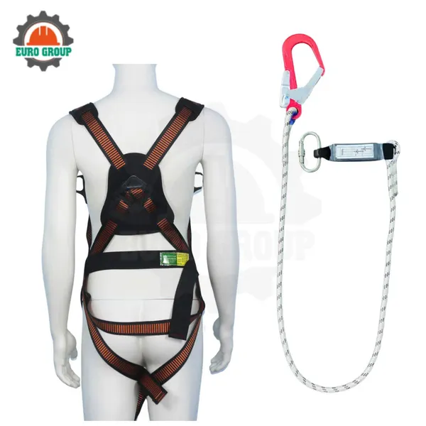 Dây đai toàn thân AB7 1 móc khóa bấm giảm xóc