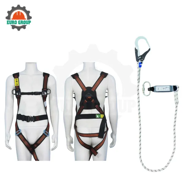 Dây đai toàn thân AB7 1 móc khóa bấm giảm xóc