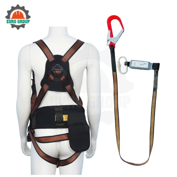 Dây đai toàn thân ABD3 1 móc khóa bấm giảm xóc