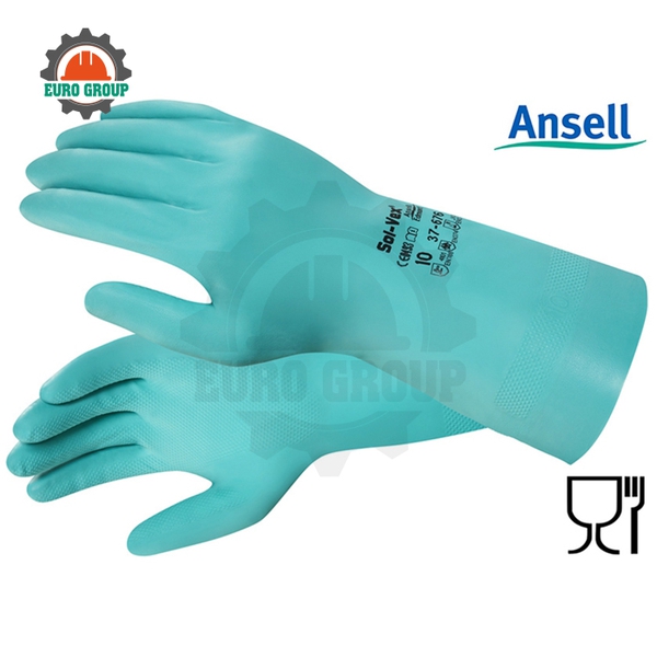 Găng Tay Chống Hóa Chất Ansell 37-676 Chống Hóa Chất, Chống Mài Mòn