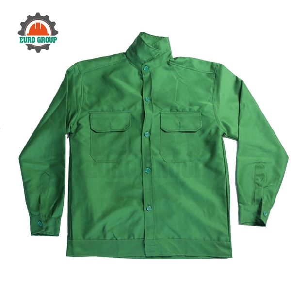 Áo đồng phục công nhân kaki chéo 2/1