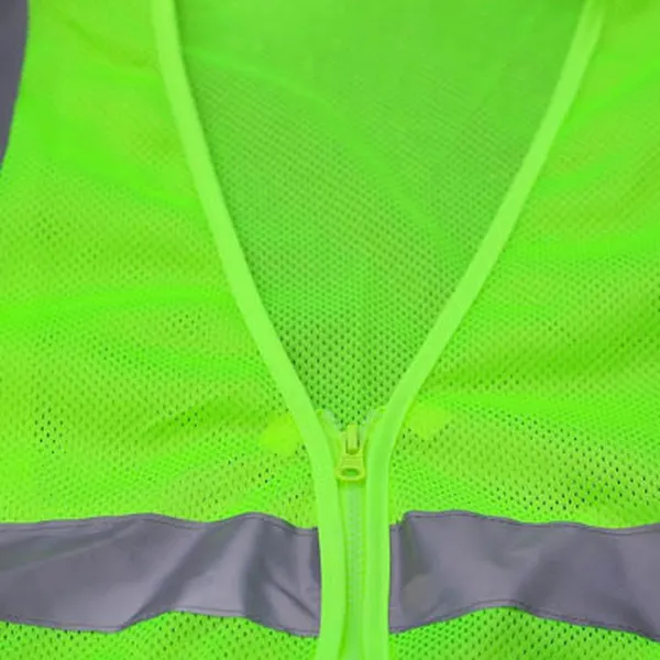 Áo ghi lê kỹ sư lưới phối kaki No6 phản quang 360° – Độ phản xạ ≥280