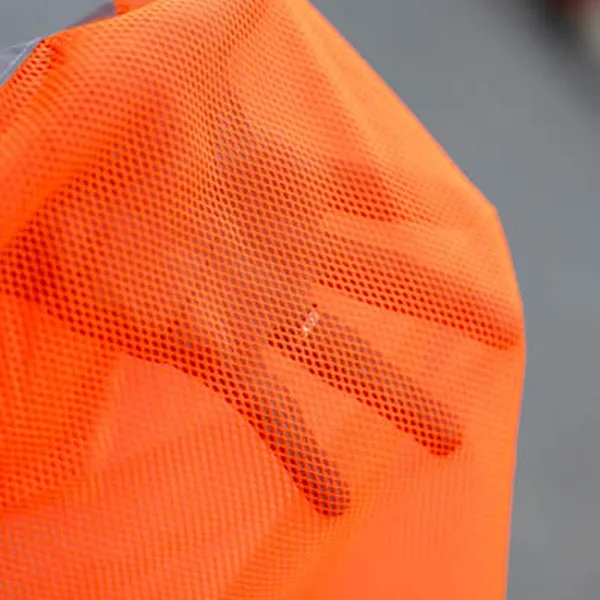 Áo ghi lê bảo hộ phản quang 4 túi Poly – 1 khóa kéo, nhẹ, bền, may theo yêu cầu