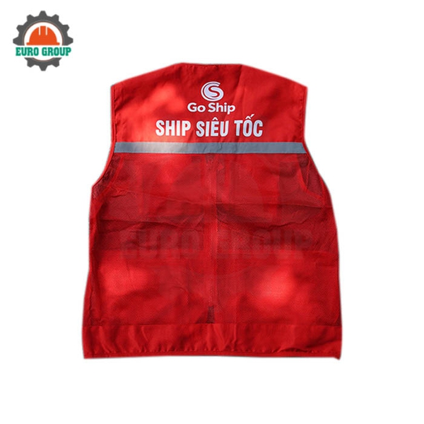 Áo ghi lê tài xế Go Ship