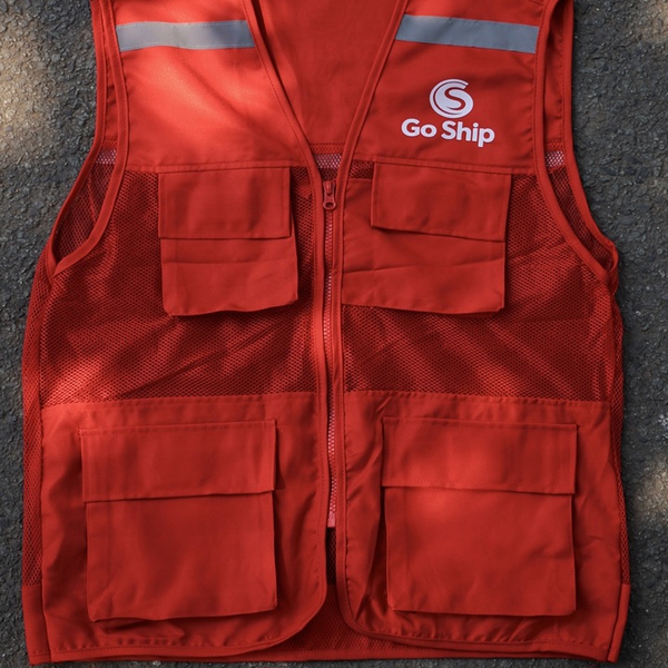 Áo ghi lê tài xế Go Ship