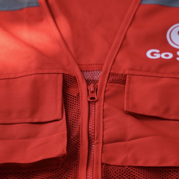 Áo ghi lê tài xế Go Ship