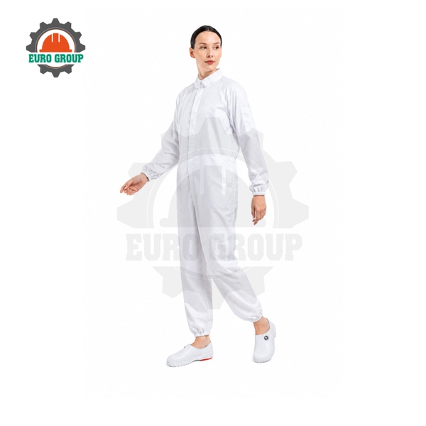 Bộ Quần Áo Rời Chống Tĩnh Điện Thoáng Mát Cho Phòng Sạch Và Sản Xuất  