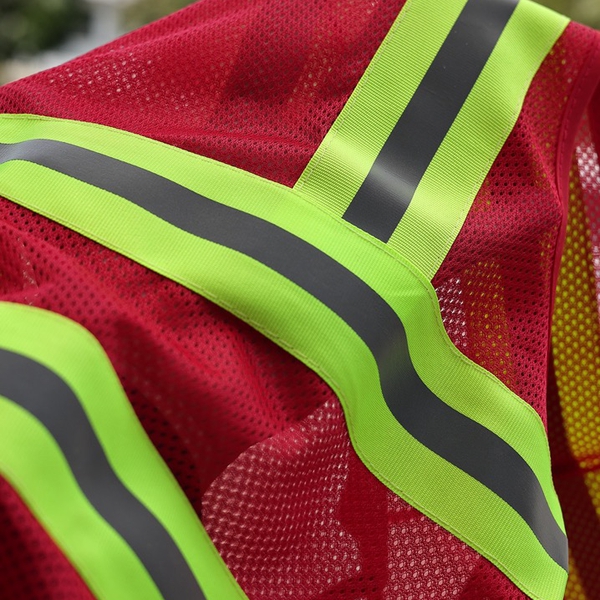 Áo phản quang túi lưới thoáng mát, tiện lợi