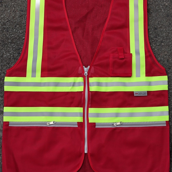 Áo phản quang túi lưới thoáng mát, tiện lợi