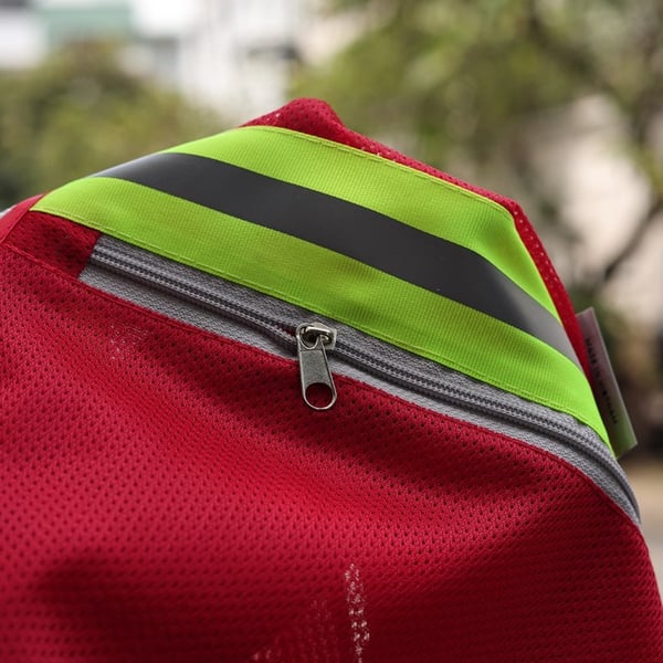 Áo phản quang túi lưới thoáng mát, tiện lợi