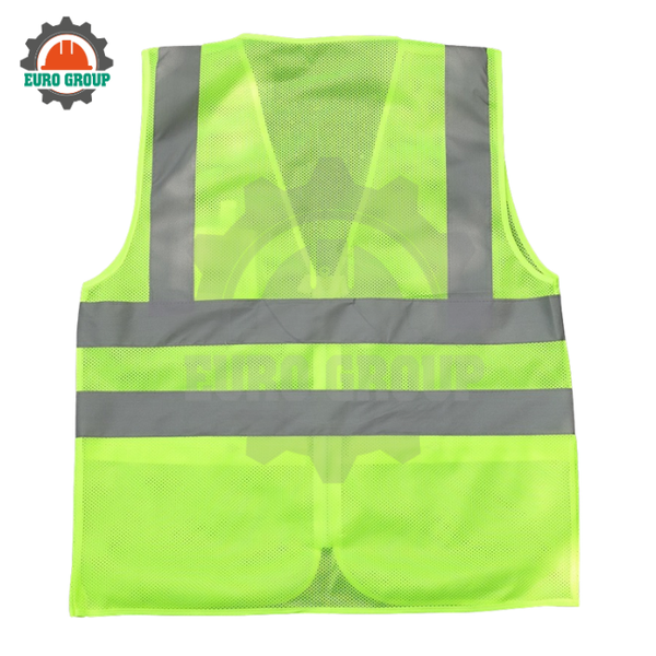 Áo phản quang túi lưới thoáng mát, tiện lợi