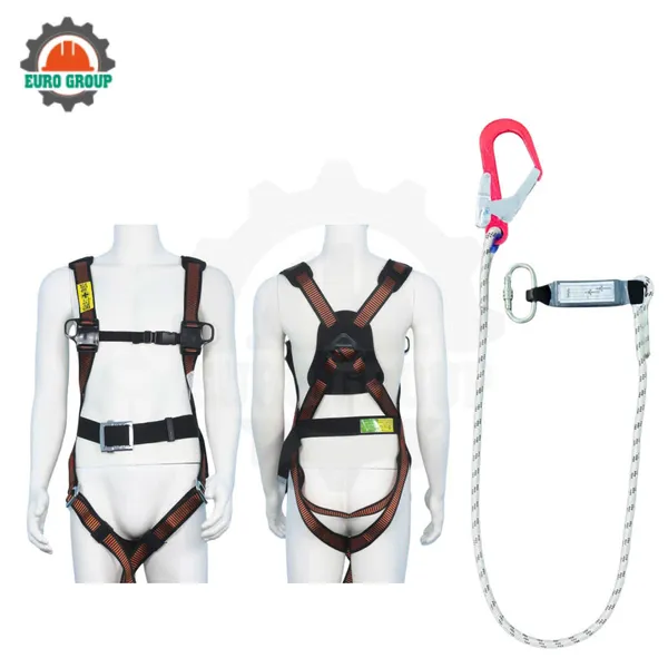 Dây đai toàn thân AV7 khóa vuông 1 móc giảm xóc