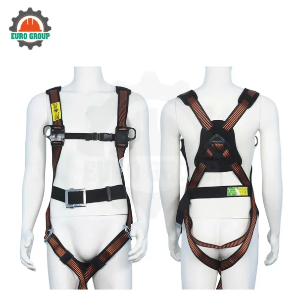 Dây đai toàn thân AV8 khóa vuông 2 móc giảm xóc