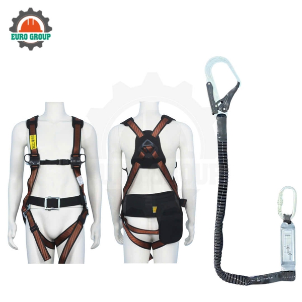Dây đai toàn thân AVD1 khóa vuông 1 móc giảm xóc