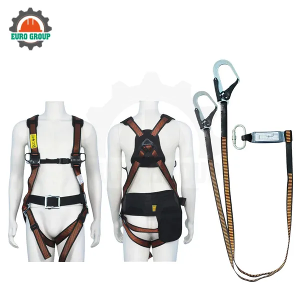 Dây đai toàn thân AVD4 khóa vuông 2 móc giảm xóc