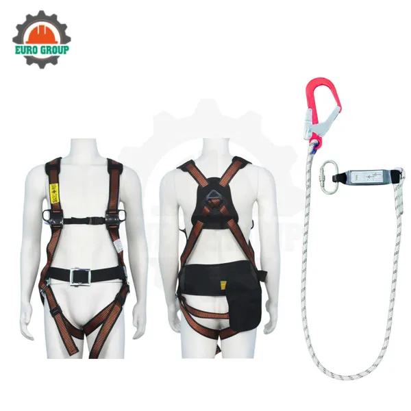 Dây đai toàn thân AVD7 khóa vuông 1 móc giảm xóc