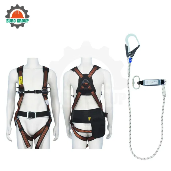 Dây đai toàn thân AVD7 khóa vuông 1 móc giảm xóc